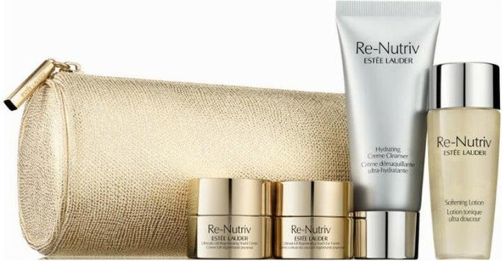 Estée Lauder Estee Lauder Re-Nutriv Luxury Gift Set with Gold Bag New (Facial care set)