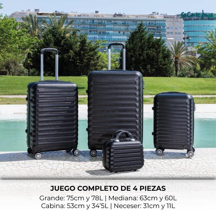 Produktbild Numada Gepäck-Set 1. Schwarz 4 Stück (78 l)