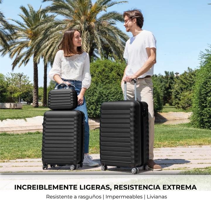 Produktbild Numada Gepäck-Set 1. Schwarz 4 Stück (78 l)