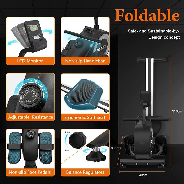 Actual product image Neezee Rowing machine