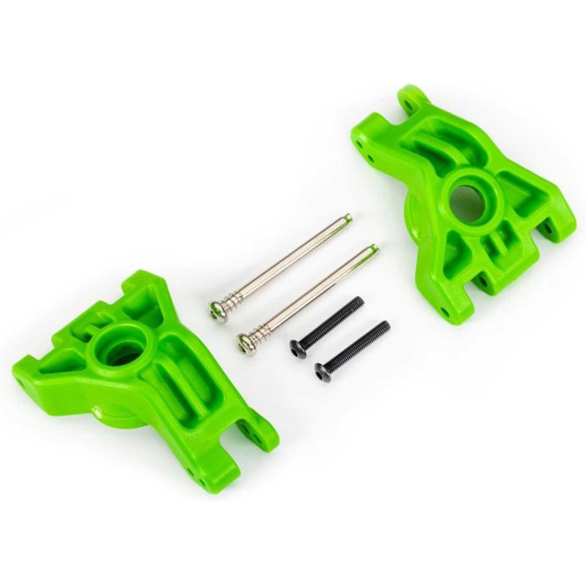 Traxxas portaruota hi extreme heavy duty verde +kt (dal kit di aggiornamento 9080)