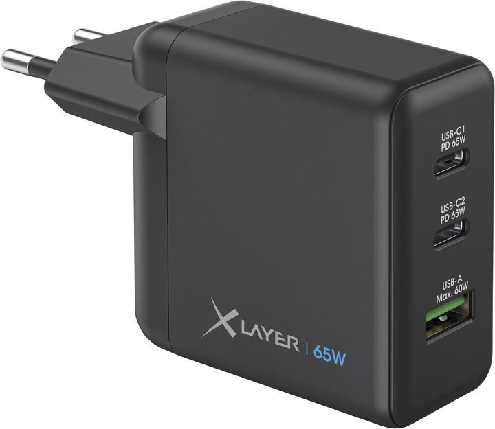 Immagine prodotto Xlayer Caricabatterie 65W GaN /OQ4.0 USB-C nero (65 W)