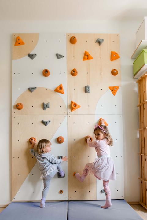 Actual product image Blockids Climbing Wall Indoor 4 (Multicoloured)