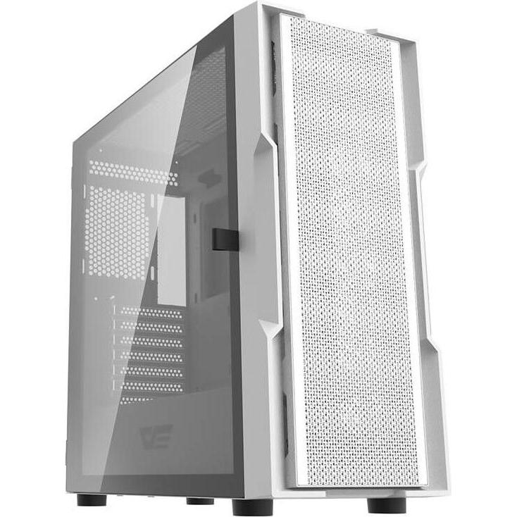 Darkflash Tech Darkflash DK431 MESH computer case (white) (E-ATX, ATX), PC Gehäuse, Weiss