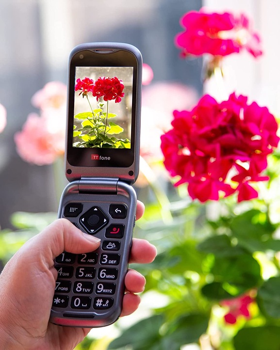 Produktbild TTfone TT970 Whatsapp 4G Touchscreen Senior Big Button Flip Handy (2.80", 4G)