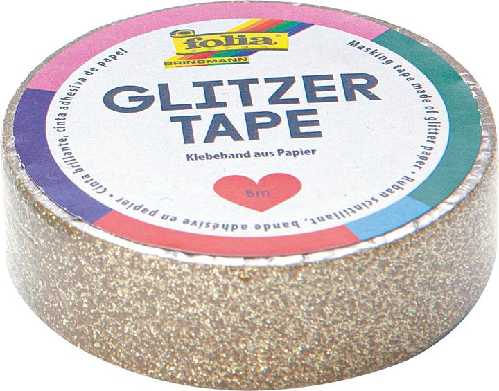 Produktbild Magni Glitzer-Tape, gold 15mmx5m (15 mm)