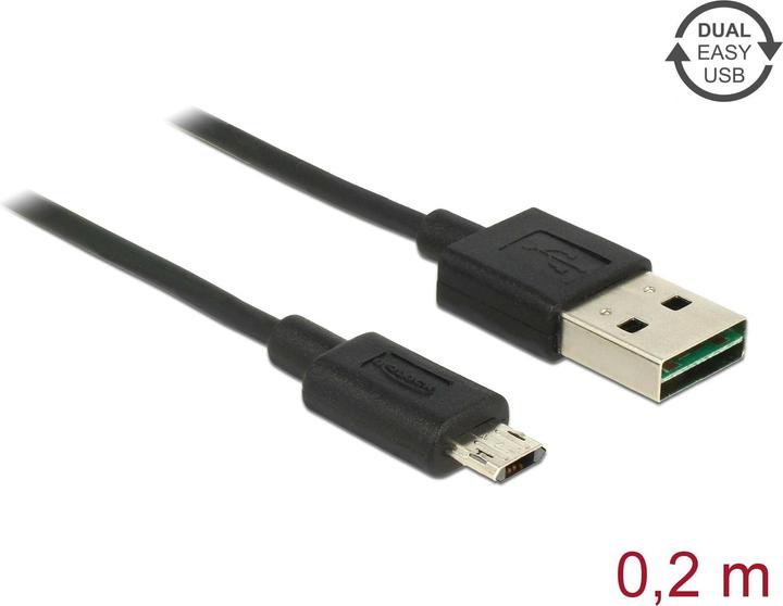 Image du produit Delock Easy 2.0 (0.20 m, USB 2.0)