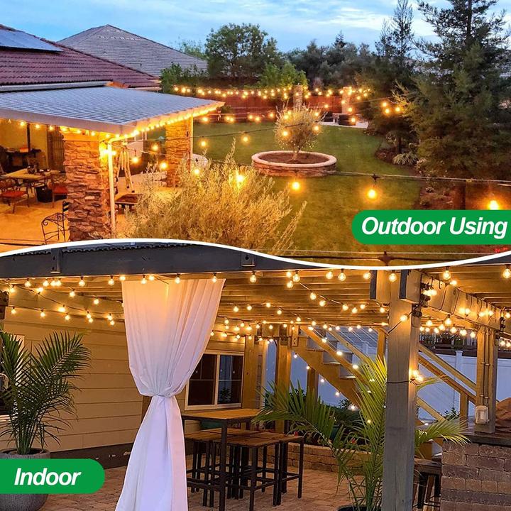 Produktbild Ghustar LED-Outdoor-Lichterkette (30 m)