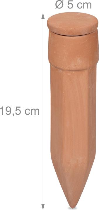 Image du produit Relaxdays 4x Tonkegel (Cône d'argile)