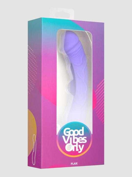 Image du produit Good Vibes Only Flax - Godemiché vibrant avec stimulateur du point G