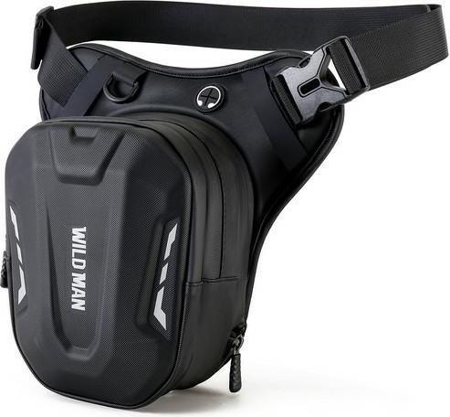 Wildman Torba motocyklowa na nogę L1 czarna/black (3 l)