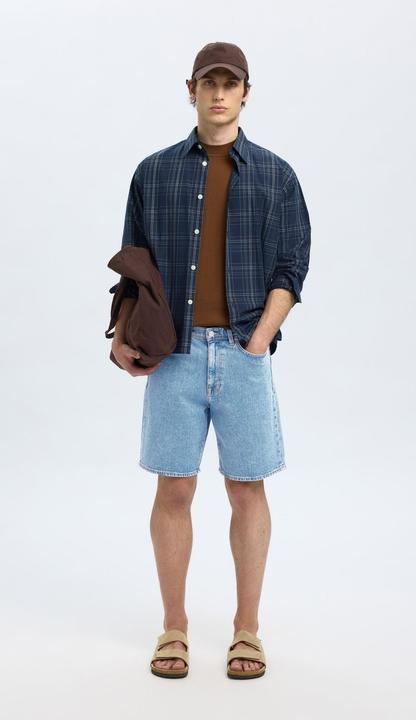 Actual product image Selected Hellblaue Jeansshorts (S)
