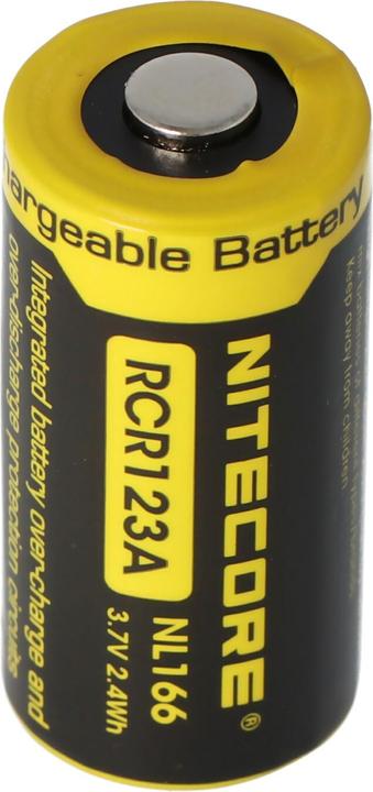 Produktbild Nitecore Akku 16340, CR123 geschützter auch für Zebralight