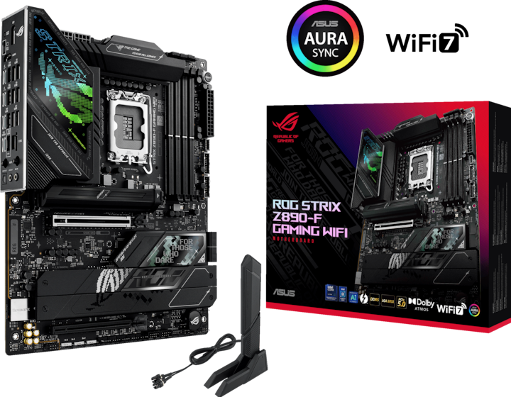 Actual product image ASUS MB Rog Strix Z890-F Gaming Wifi (LGA 1851, Intel Z890, ATX)
