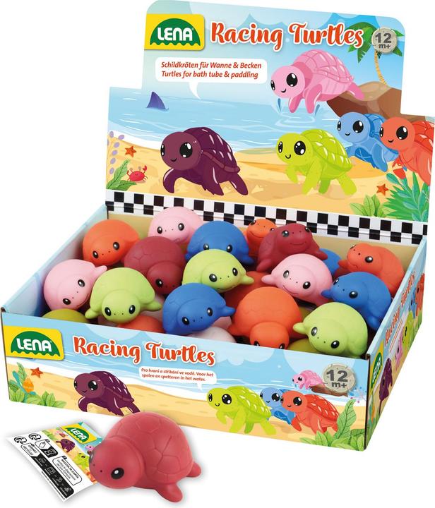 Actual product image Lena Racing Turtles, 6cm