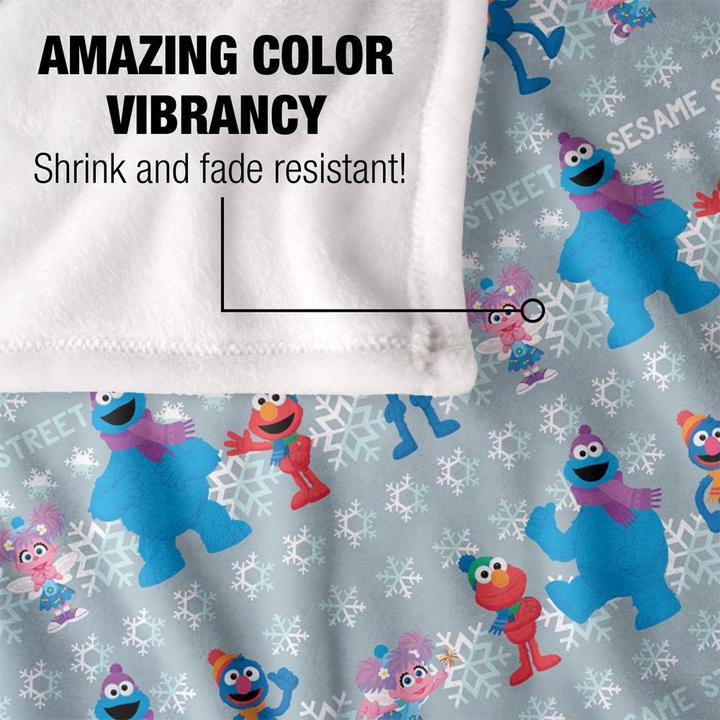 Actual product image Silky Snow Holiday Supersoft Blanket (152 x 127 cm)