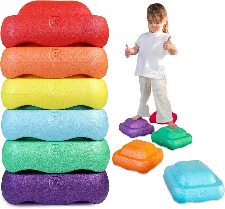 Produktbild Noya 6er-Set Spiel- und Stapelsteine