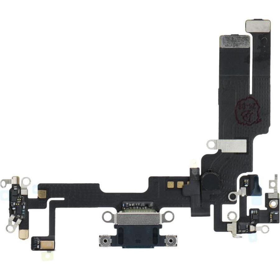 OEM Consumables! Charging flex USB for IPHONE 14 black (Apple iPhone 14), Pezzi di ricambio per dispositivi mobili, Nero