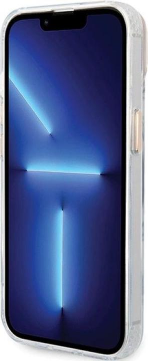 Actual product image Guess case for iPhone 15 Plus 6,7" GUHMP15MHTRMD gold HC Magsafe Metal Outline (Apple iPhone 14 Plus, Apple iPhone 15 Plus)