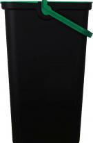 Actual product image Tontarelli bin with handle moda 38l green/black (38 l)