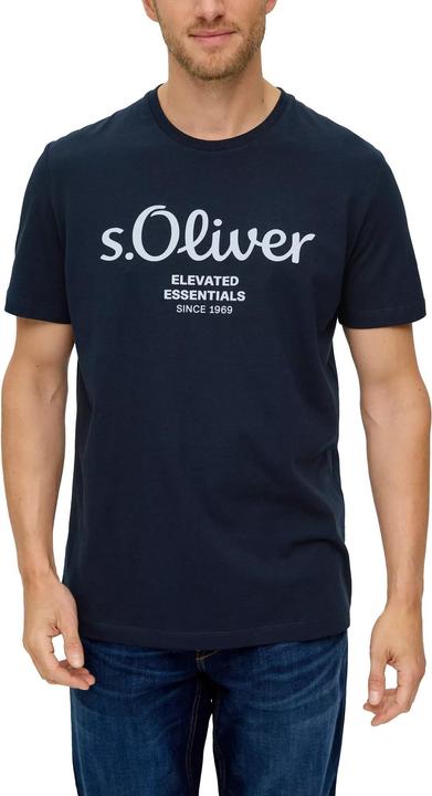 Actual product image S.Oliver T-Shirt Casual Bequem sitzend Logo T-Shirt (XXL)