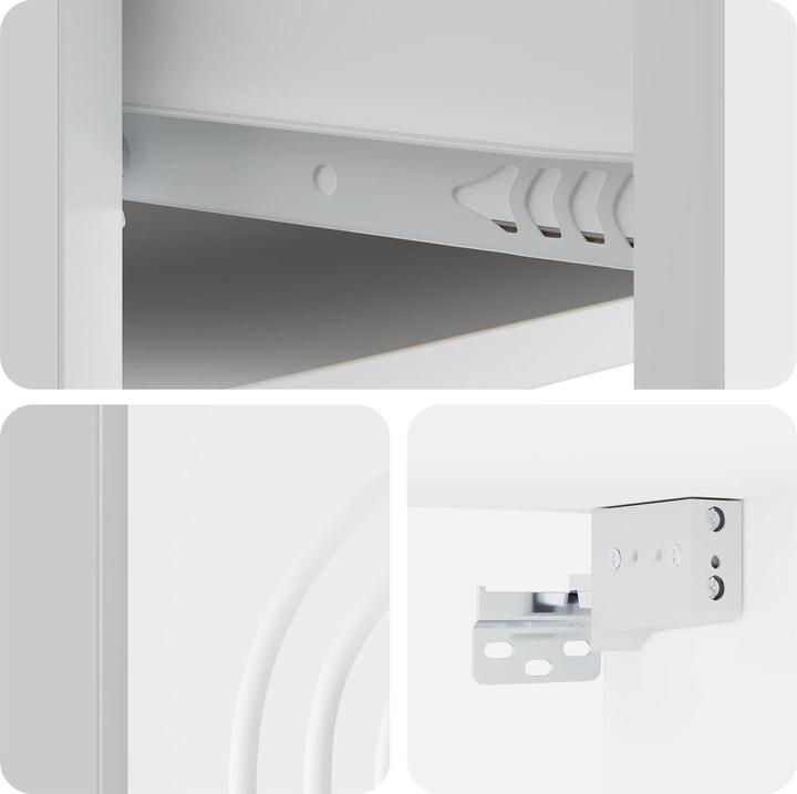 Actual product image vidaXL Nachttisch (34.50 x 33 x 20 cm)