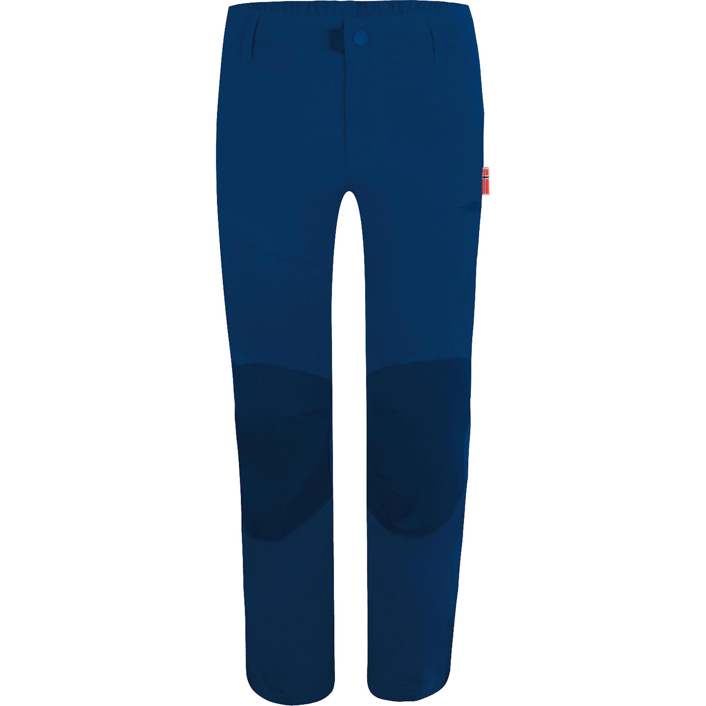 Trollkids, Unisex, Outdoorhose, Hammerfest Pro (122), Blau, 122