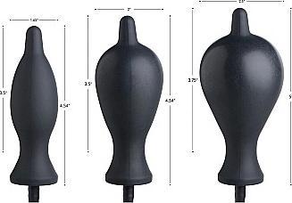 Produktbild Master Series Dark Inflator Silicone Inflatable Plug