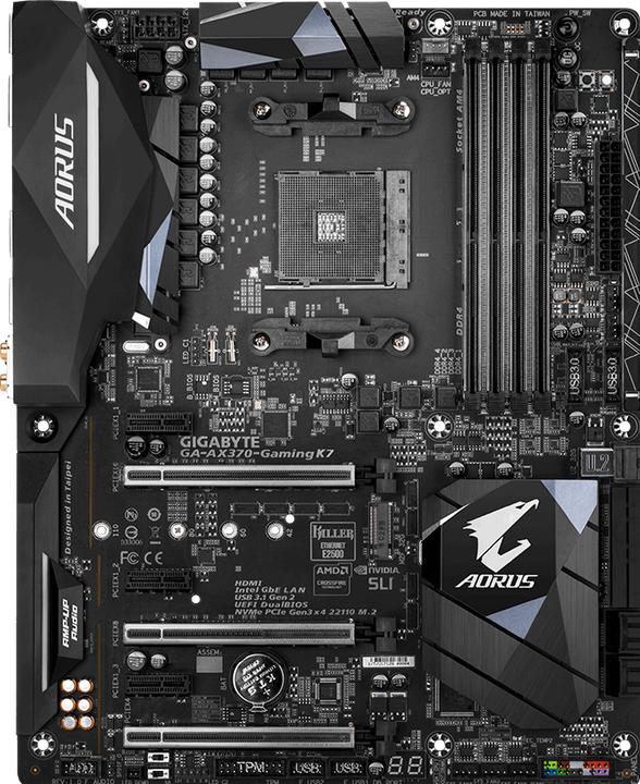 Produktbild Gigabyte Aorus GA-AX370 Gaming K7 (AM4, AMD X370, ATX)