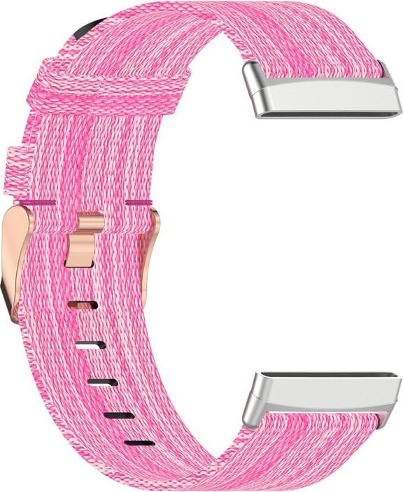 Produktbild Cover-Discount Fitbit Versa / Sense - Nylon Armband pink (Nylon, Versa 3, Sense)