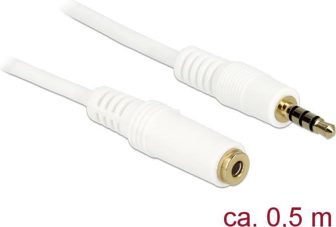 Actual product image Delock 84717 Audio cable (0.50 m, Extension)
