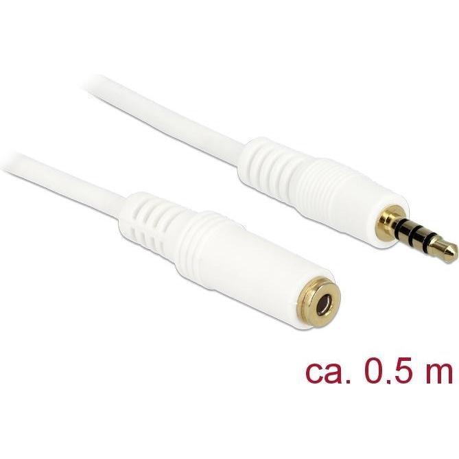 Thumbnail - Delock 84717 Audio-Kabel (0.50 m, Verlängerung), Audio Kabel