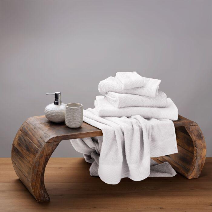 Produktbild Vedia Frottierwäsche-Set «Uni», 10-teilig, saugfähig und weich (30 x 30 cm, 30 x 50 cm, 50 x 100 cm, 70 x 140 cm)