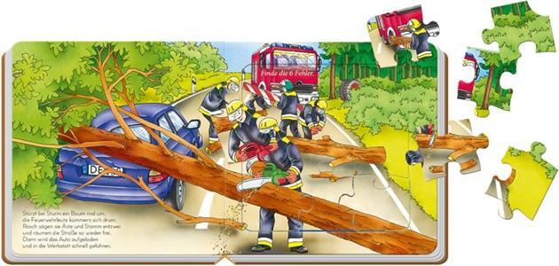 Produktbild Puzzlebuch Feuerwehr (9 Teile)