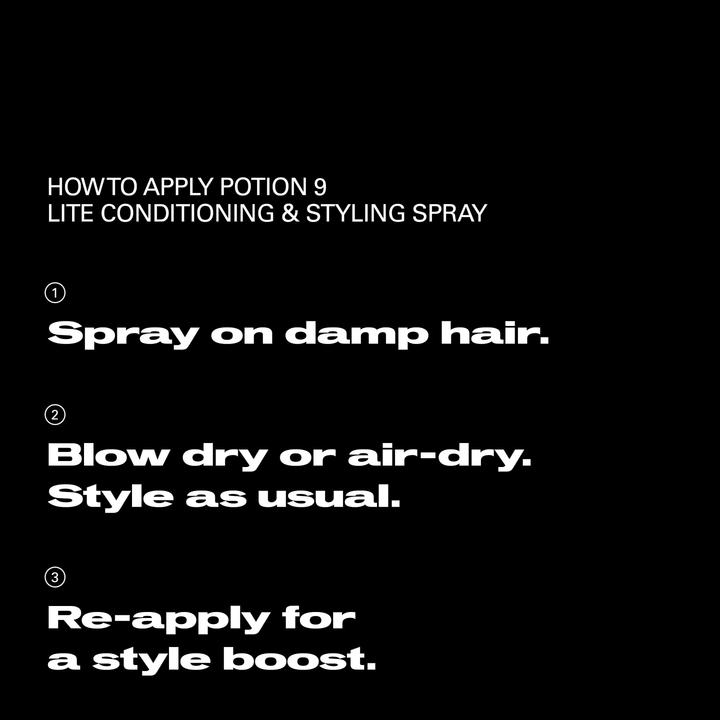 Produktbild Sebastian Professional Potion 9 Lite Conditioning & Styling Spray 150ml (150 ml)