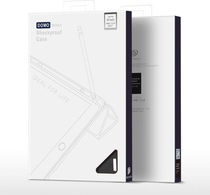 Image du produit Dux Ducis Domo Smart Case à trois volets (iPad Pro 12.9 2021 (5ème génération), iPad Pro 12.9 2022 (6e génération))