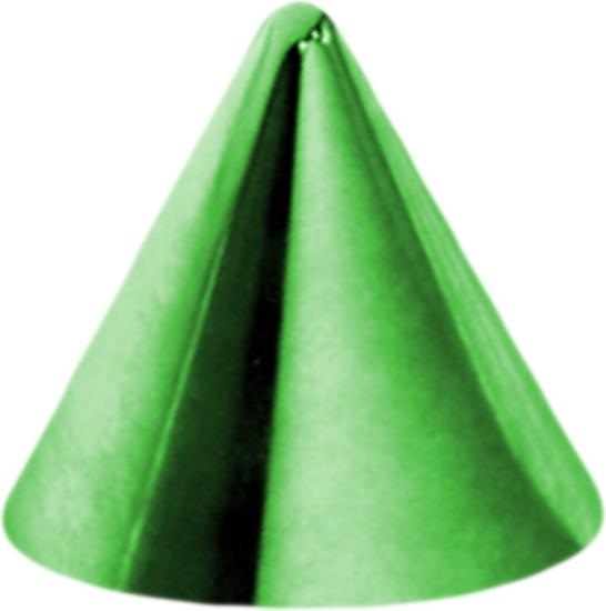 Produktbild Star Piercing Cone grün (ohne Messing, Titan G23)