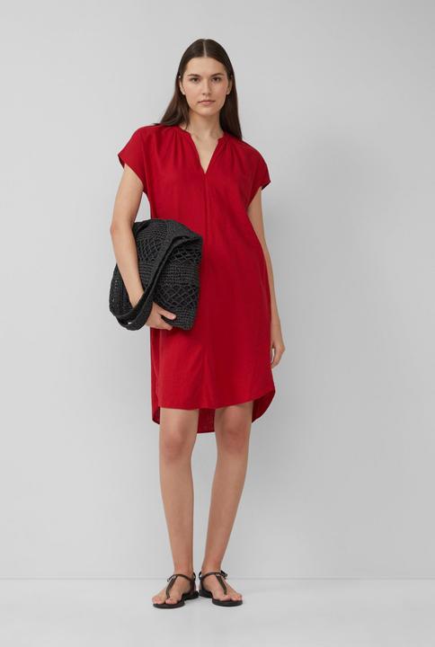 Image du produit S.Oliver Kleid Blusenkleid aus Leinenmix mit Eingrifftaschen (42)
