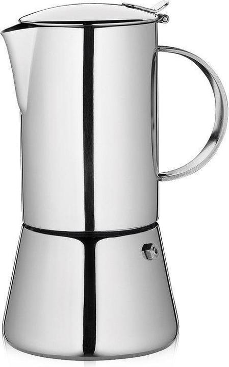 Actual product image Cilio 342048 Manual coffee maker mocha pot (4 Cups)