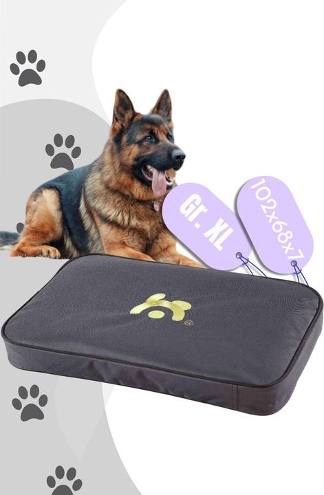 Actual product image Maelson Dog cushion Lounge Mat anthracite for Soft Kennel 105 (102x68x7cm) (Dog)