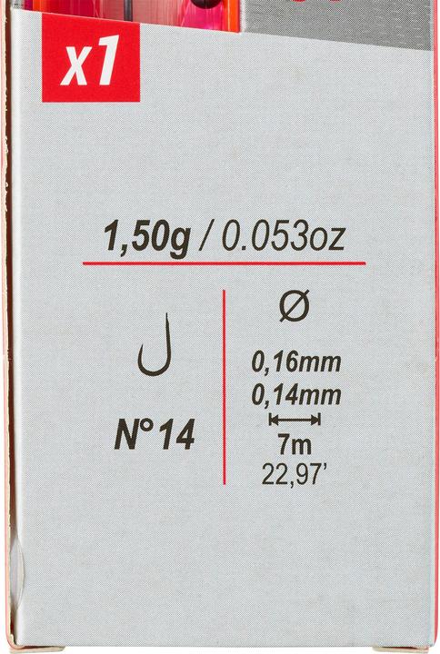 Actual product image Caperlan Float assembly pole fishing channel