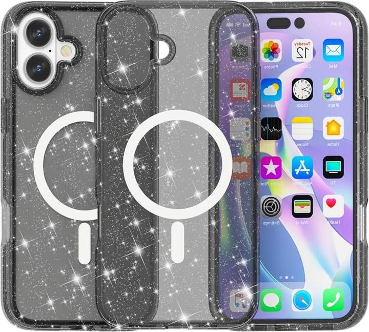 Actual product image Cover-Discount Glitzer Case mit MagSafe (Apple iPhone 17)