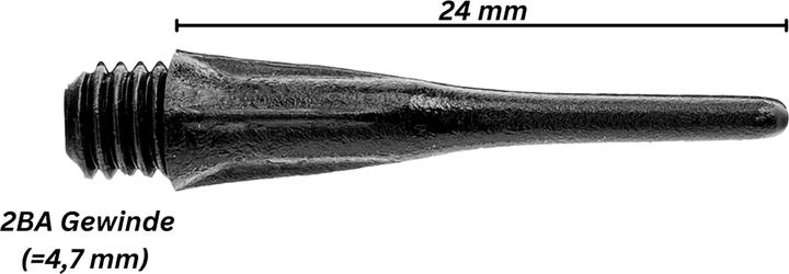 Actual product image Karella Soft tips Ultimo 50 pieces - Black