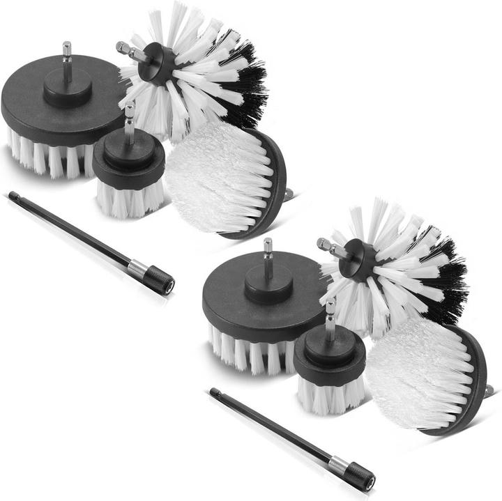 Actual product image Stahlwerk Brush attachment set of 10 for cordless screwdrivers and drills