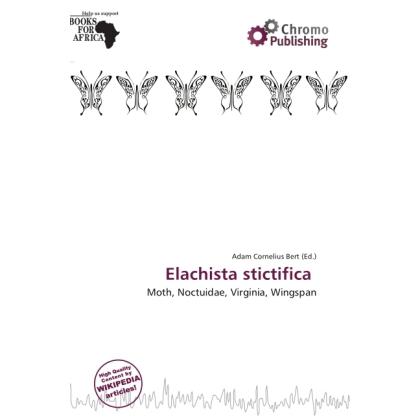Elachista stictifica, Fachbücher