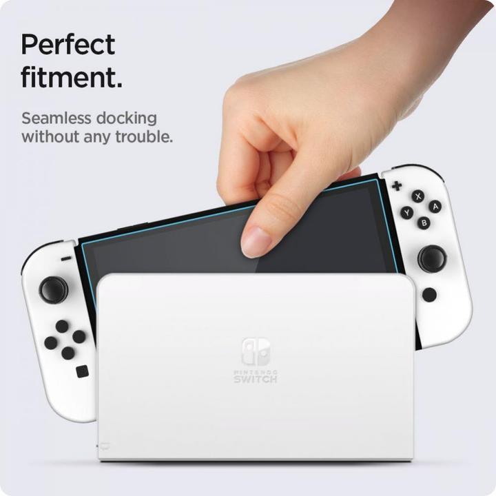 Productafbeelding Spigen szkło hartowane do Nintendo Switch OLED 2szt. (Switch)
