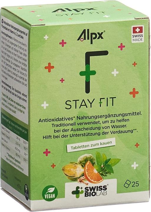 Produktbild Alpx STAY FIT (neu) Tabl (25 Stück, Tabletten, 80 g)