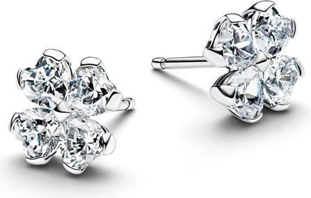 Immagine prodotto Pandora Sparkling Lucky Clover Stud Earrings (Argento 925, Sterling silver)