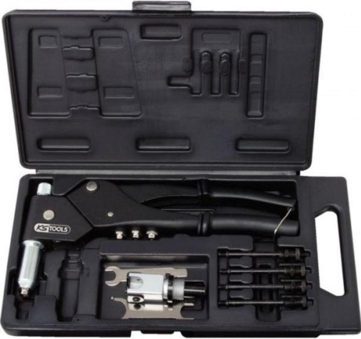 Produktbild KS Tools Universal-Handnietzangen-Satz. 10-tlg. 150.9610 (290 mm)