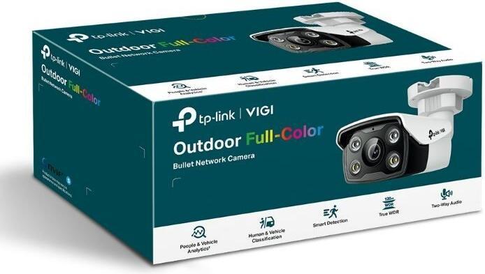 Produktbild TP-Link Kamera sieciowa VIGI C350(4mm) 5MP Full-Color typu Bullet (2880 x 1620 Pixels)